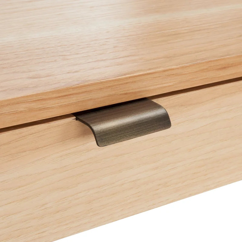 Bureau d'écriture eucalyptus fumé 3 tiroirs Radunka SAFAVIEH Couture