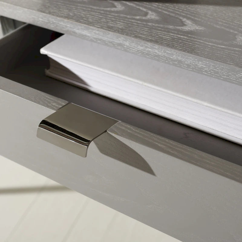 Bureau d'écriture eucalyptus fumé 3 tiroirs Radunka SAFAVIEH Couture