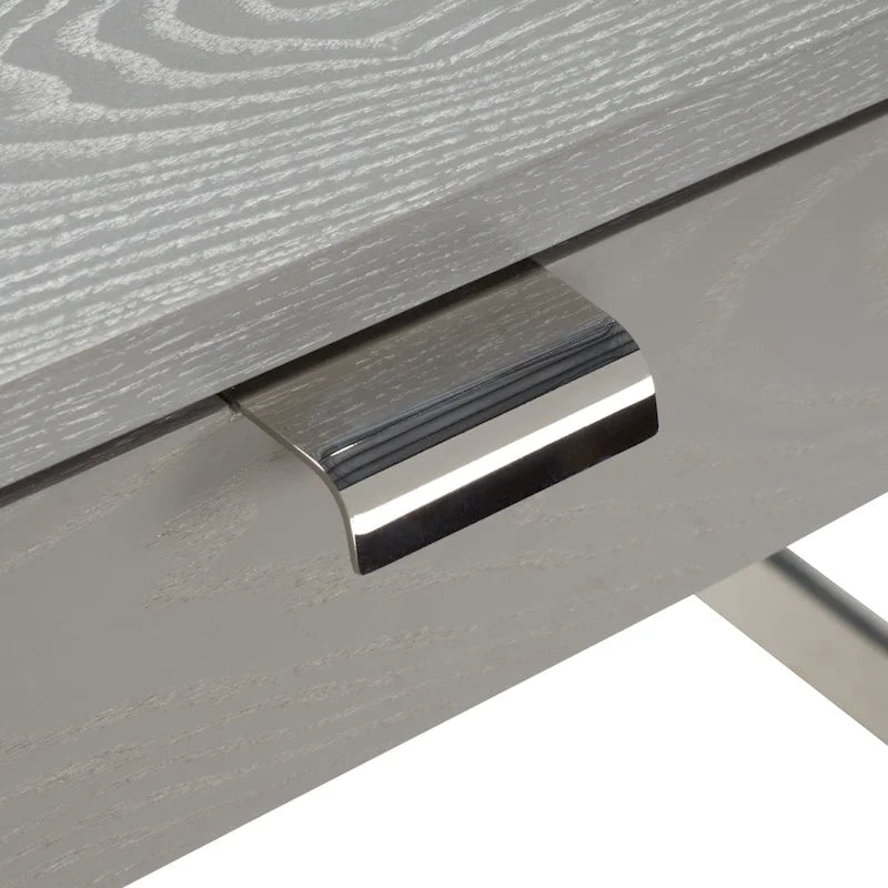 Bureau d'écriture eucalyptus fumé 3 tiroirs Radunka SAFAVIEH Couture