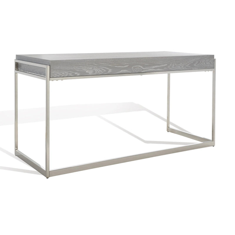 Bureau d'écriture eucalyptus fumé 3 tiroirs Radunka SAFAVIEH Couture