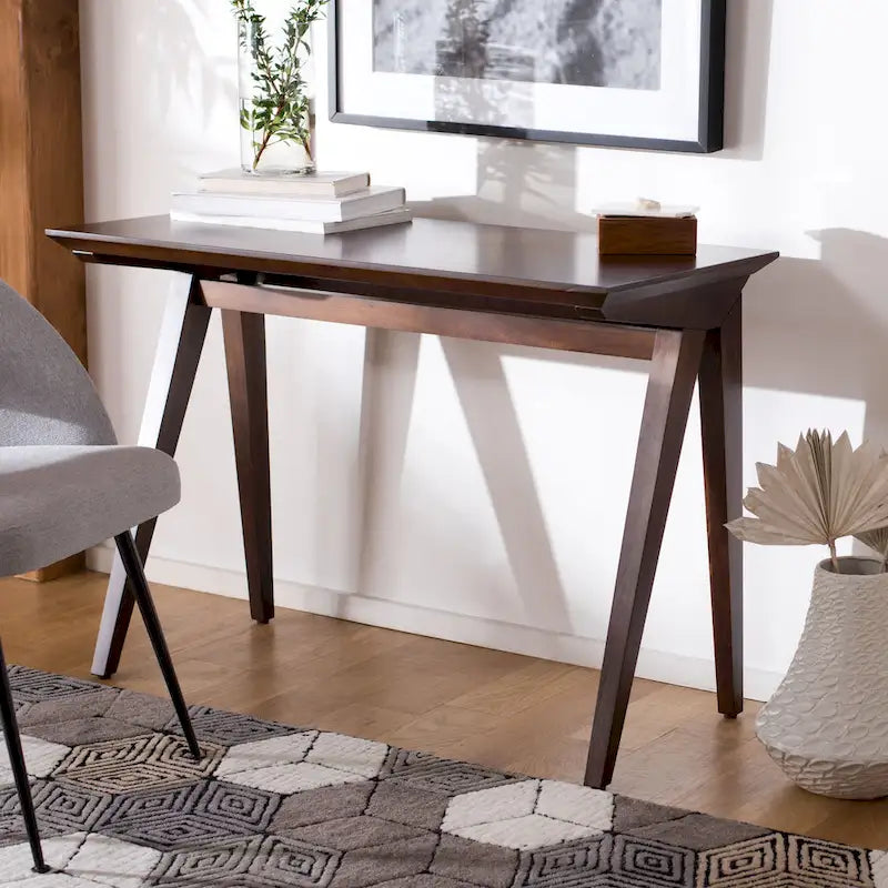 Bureau Safavieh Gwen en bois d'acajou