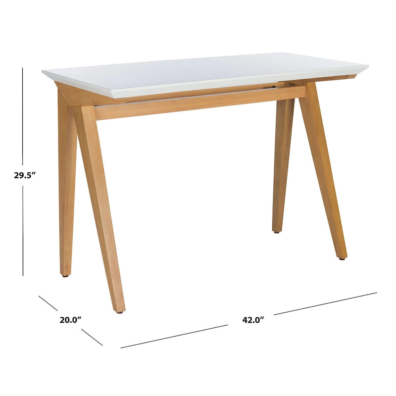 Bureau Safavieh Gwen en bois d'acajou