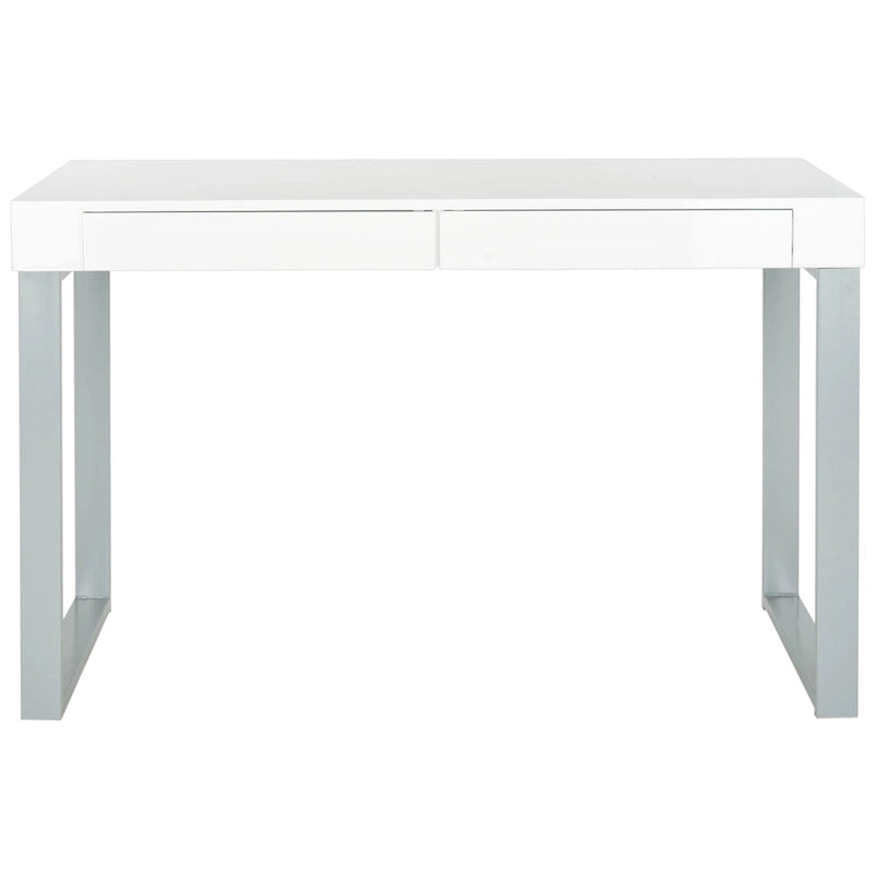 Bureau Dorene blanc/gris SAFAVIEH