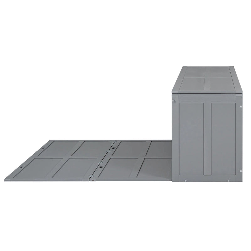 Lit escamotable queen size avec bureau pivotant
