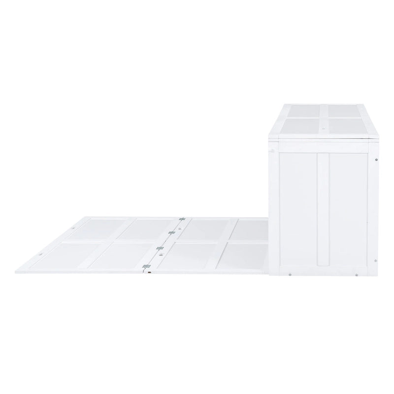 Lit escamotable queen size avec bureau pivotant