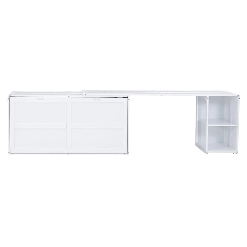 Lit escamotable queen size avec bureau pivotant