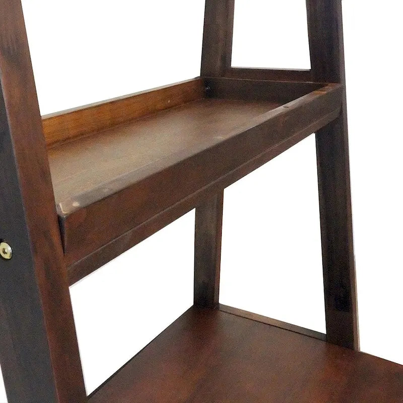 Bureau échelle moderne avec tiroir unique et étagères intégrées, pour petits espaces ou bureau à domicile sur mesure