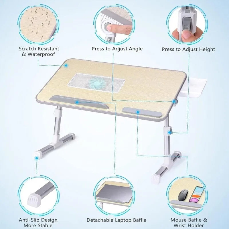 Bureau d'ordinateur portable