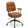 Chaise de bureau Costway en similicuir avec - Voir les détails