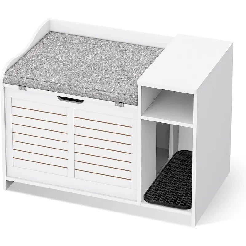 Bac à litière avec coussin
