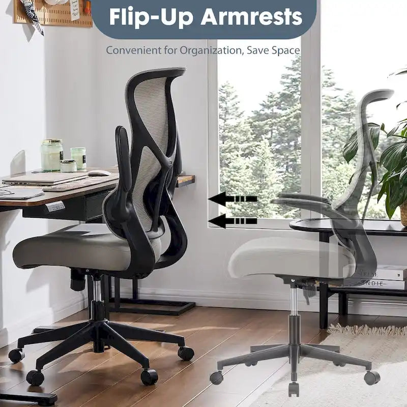Fauteuil de bureau ergonomique confortable avec fonctions réglables pour un soutien et une détente optimaux.