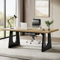 Bureau de direction de 180 cm, bureau d'ordinateur rectangulaire avec grand plateau