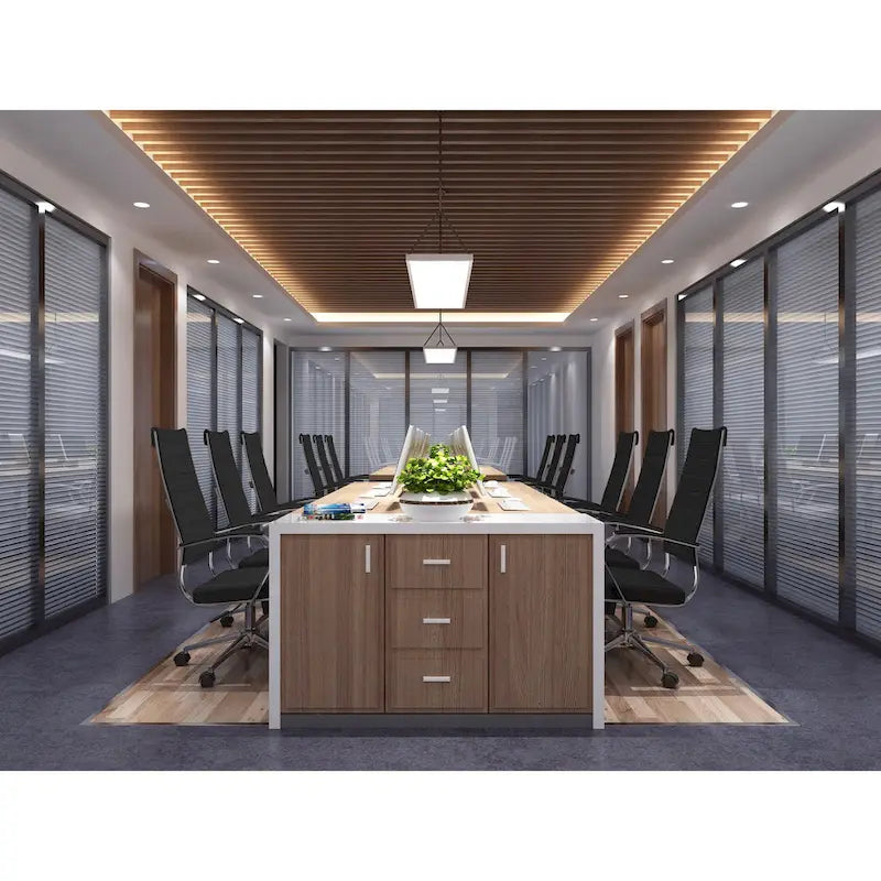 Chaise de bureau ergonomique moderne : Dossier mi-haut, cuir PU, accoudoirs, inclinaison, hauteur réglable, roulettes, pivotante