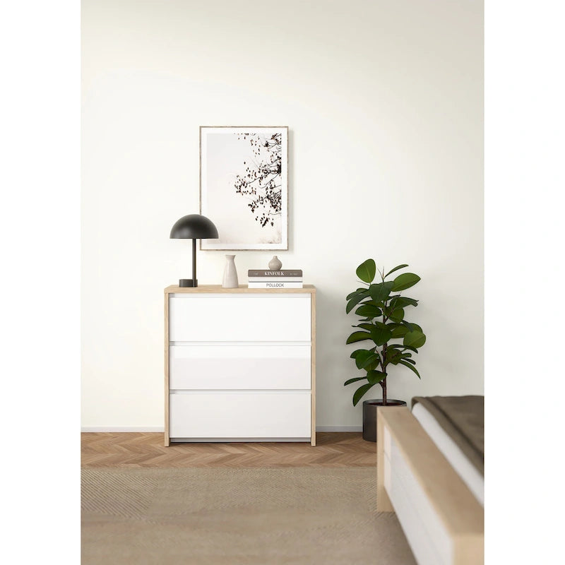 Commode à 3 tiroirs Porch & Den Next de 31 po de largeur