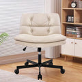 Chaise de bureau pivotante à roulettes grande taille 360°