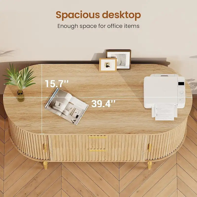 Meuble de classement à 2 tiroirs Meuble de rangement pour bureau à domicile avec 2 portes