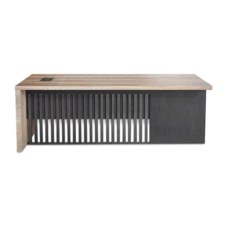 Bureau d'ordinateur de bureau de direction moderne pour le travail et l'écriture