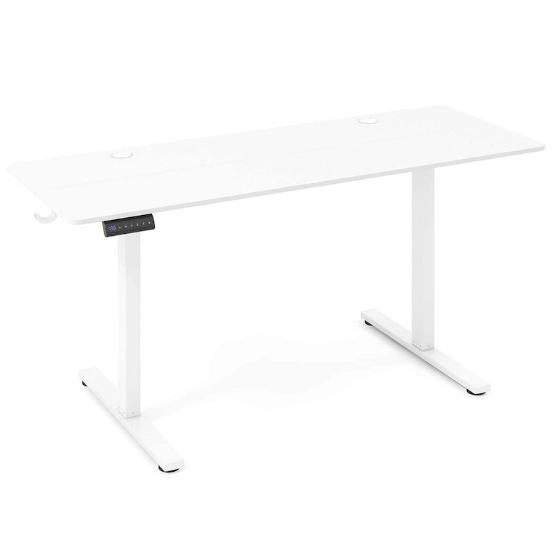 Costway Bureau assis-debout électrique réglable en hauteur 160 x 61 cm - Voir les détails