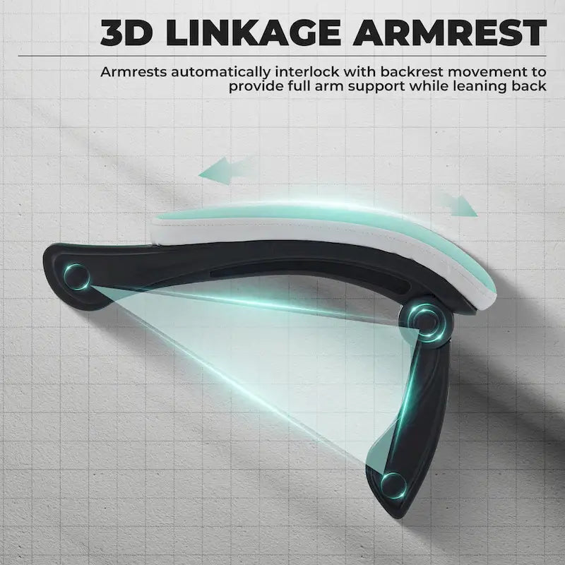 Chaise de gamer, Chaise de bureau ergonomique réglable en hauteur, pivotante, pour adultes, supporte jusqu'à 136 kg