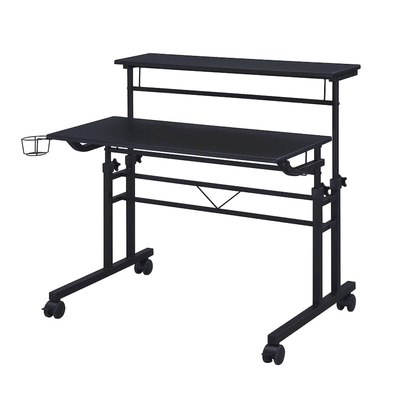 Bureau roulant Techni Mobili avec plateau réglable en hauteur