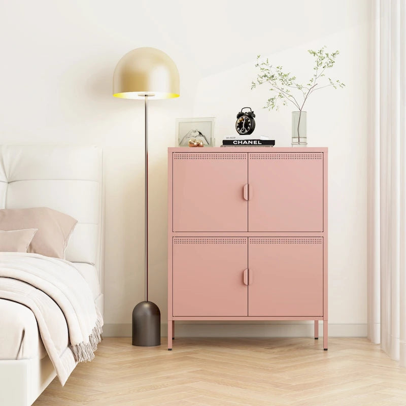 Casier de Rangement Métallique Polyvalent pour la Maison et le Bureau, Répondant à Divers Besoins de Stockage