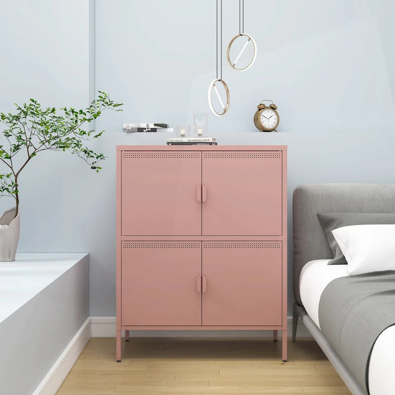 Casier de Rangement Métallique Polyvalent pour la Maison et le Bureau, Répondant à Divers Besoins de Stockage
