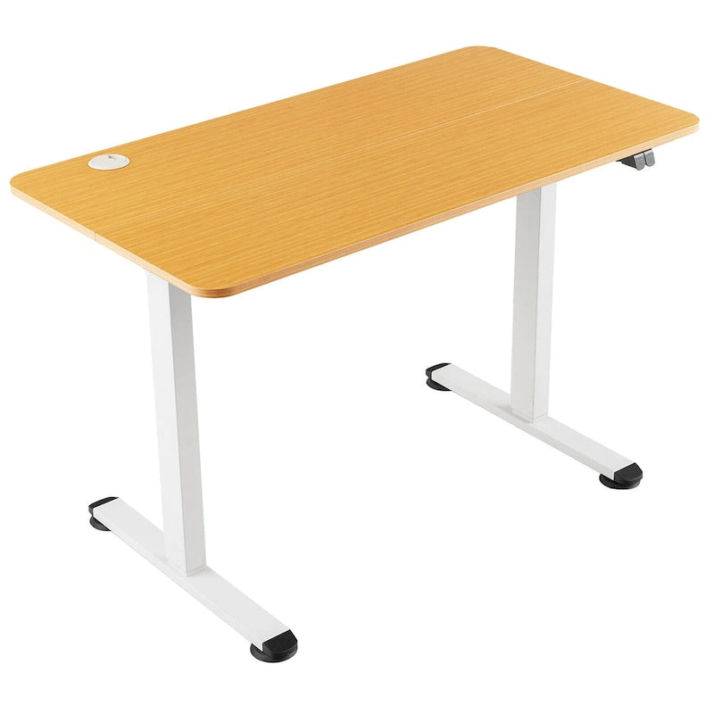 Gymax Bureau Debout Électrique Réglable Hauteur Bureau d'Ordinateur