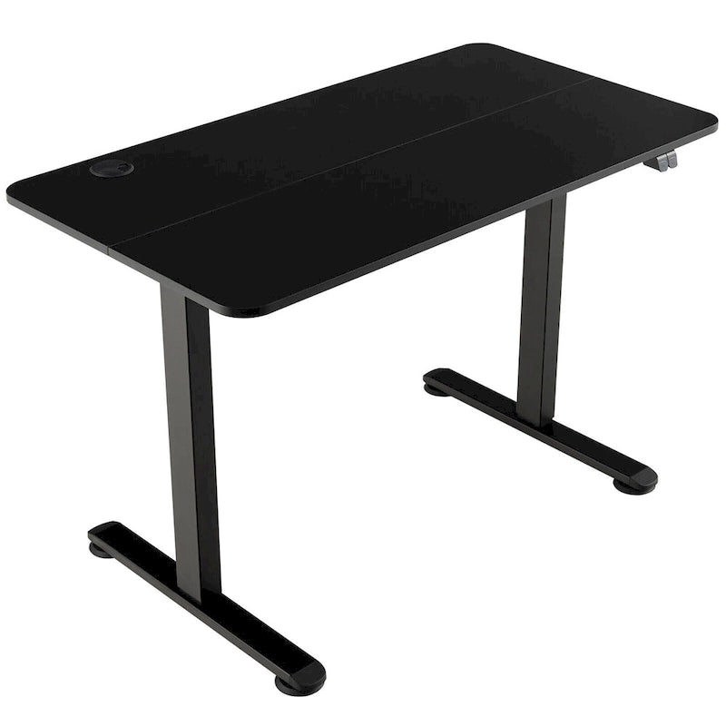 Gymax Bureau Debout Électrique Réglable Hauteur Bureau d'Ordinateur