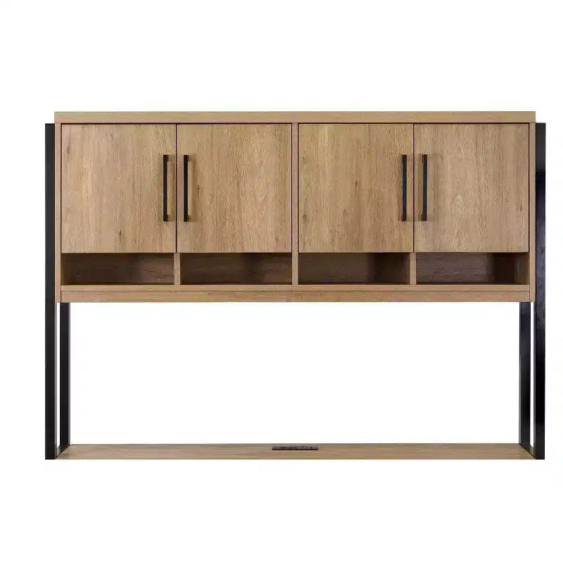 Vaisselier Mason moderne stratifié bois avec portes en bois
