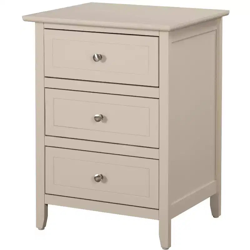 Table de chevet Daniel à 3 tiroirs (63,5 cm H x 48,26 cm L x 38,1 cm P)