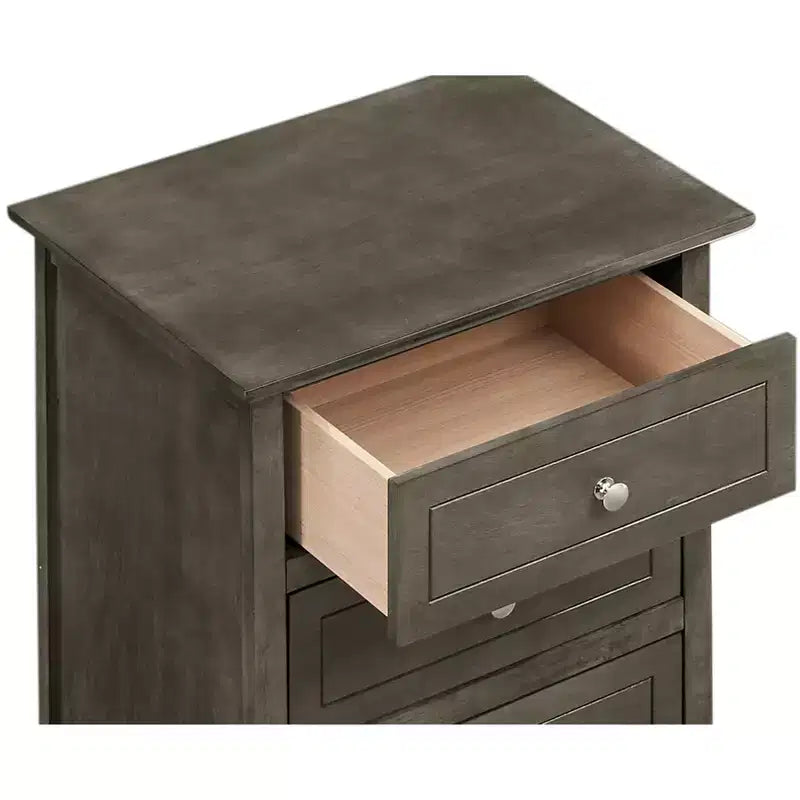 Table de chevet Daniel à 3 tiroirs (63,5 cm H x 48,26 cm L x 38,1 cm P)