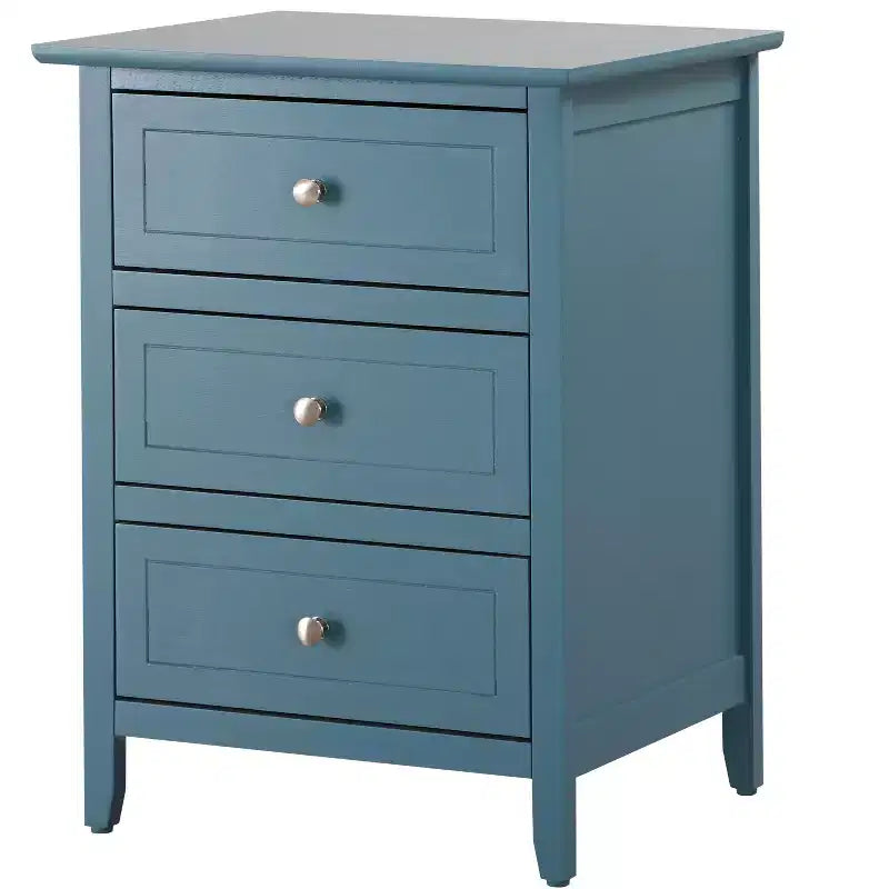Table de chevet Daniel à 3 tiroirs (63,5 cm H x 48,26 cm L x 38,1 cm P)