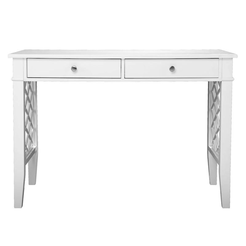 Bureau informatique blanc Glendale de SEI Furniture