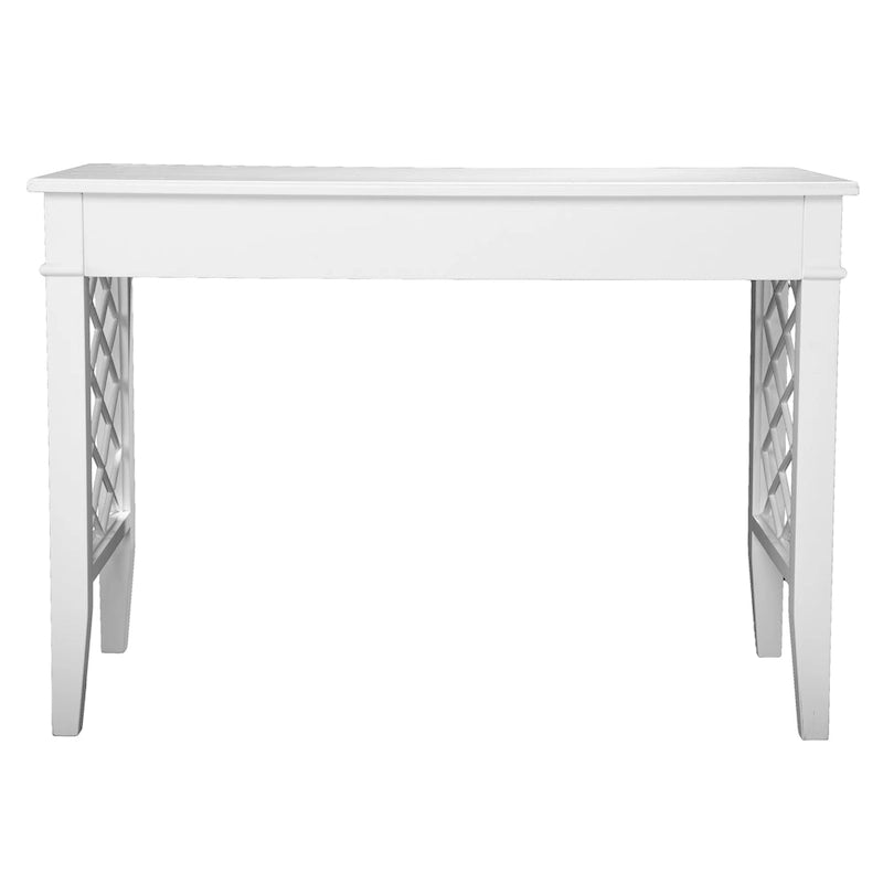 Bureau informatique blanc Glendale de SEI Furniture