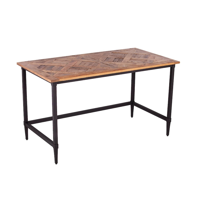 Bureau en bois récupéré style ferme moderne Lawrence de SEI Furniture