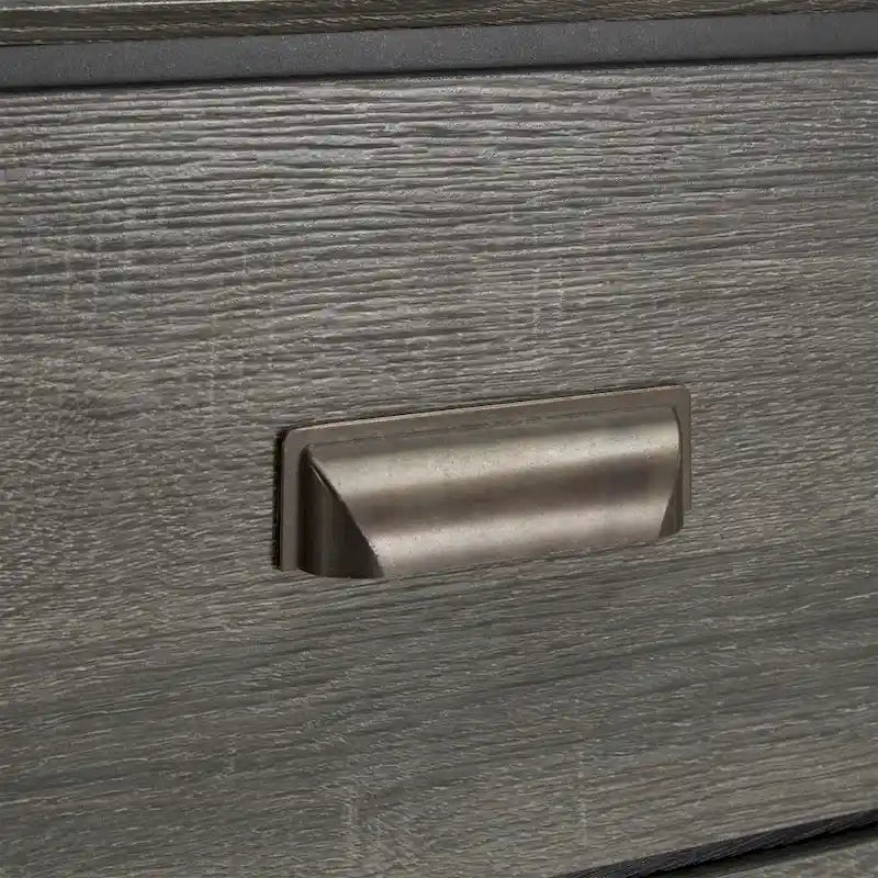 Commode ou chiffonnier Corbett Grey en panneaux de bois par iNSPIRE Q Classic