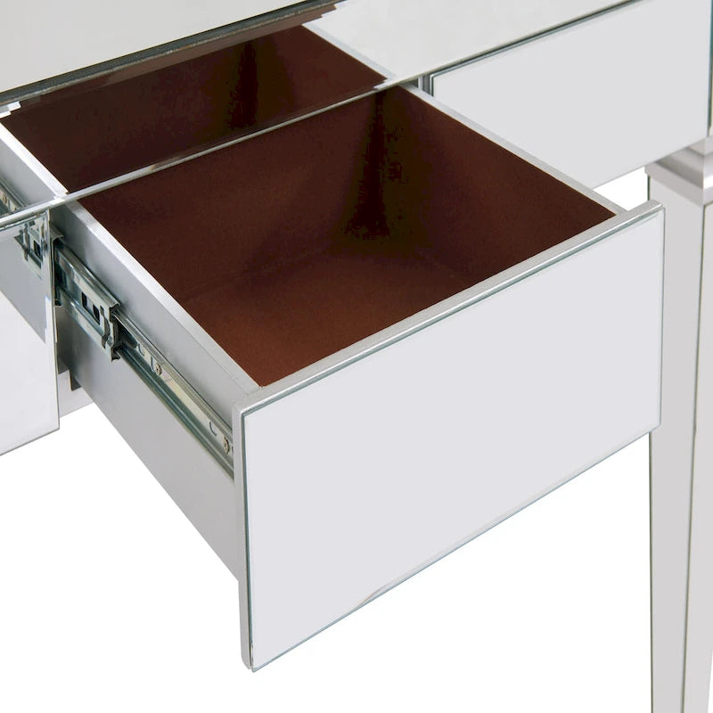 Bureau Dakota avec miroir argenté