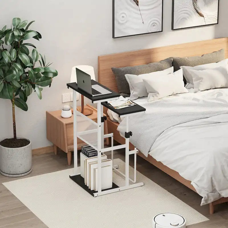 Bureau debout Futzca, table pour ordinateur portable à hauteur réglable