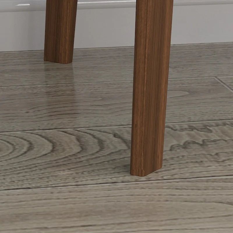 Kerrogee 39,4 Pouces Bureau d'ordinateur en Bois avec 2 Tiroirs - 4 Couleurs
