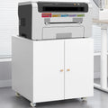Metal Printer Stand with Storage Mobile Printer Tables
