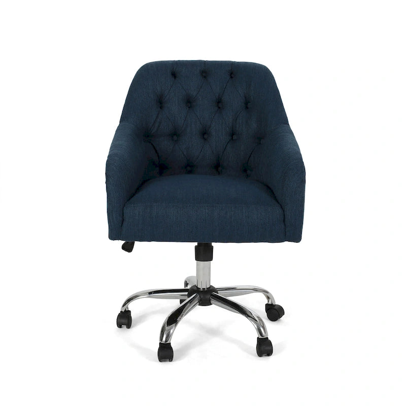 Chaise de bureau pivotante Barbour rembourrée par Christopher Knight Home - N/A