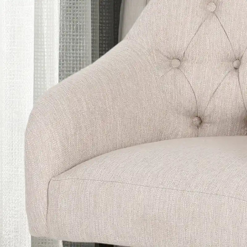 Chaise de bureau pivotante Barbour rembourrée par Christopher Knight Home - N/A