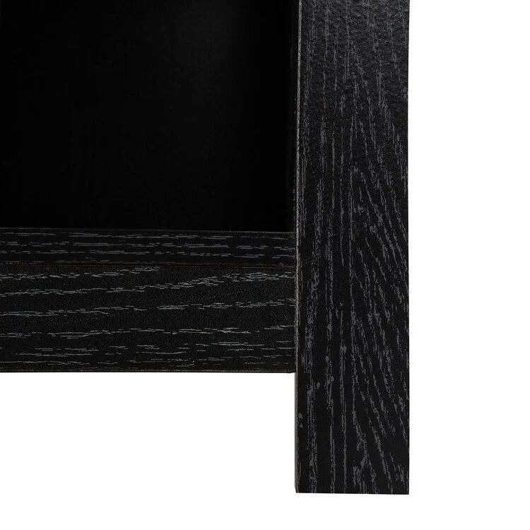 Table d'appoint avec tiroir et étagère, petite table de rangement à 2 niveaux, table de chevet avec tiroir, table d'appoint avec rangement