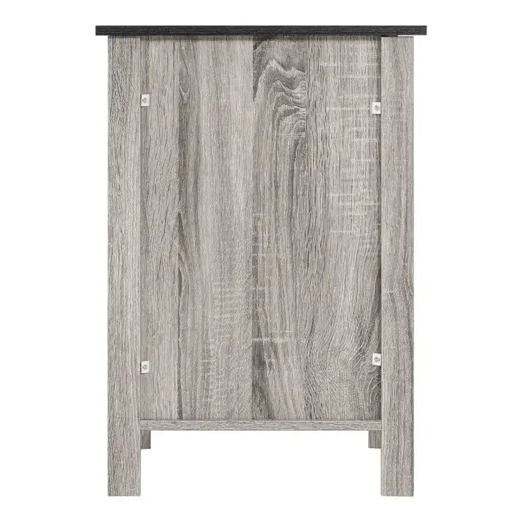 Table d'appoint avec tiroir et étagère, petite table de rangement à 2 niveaux, table de chevet avec tiroir, table d'appoint avec rangement