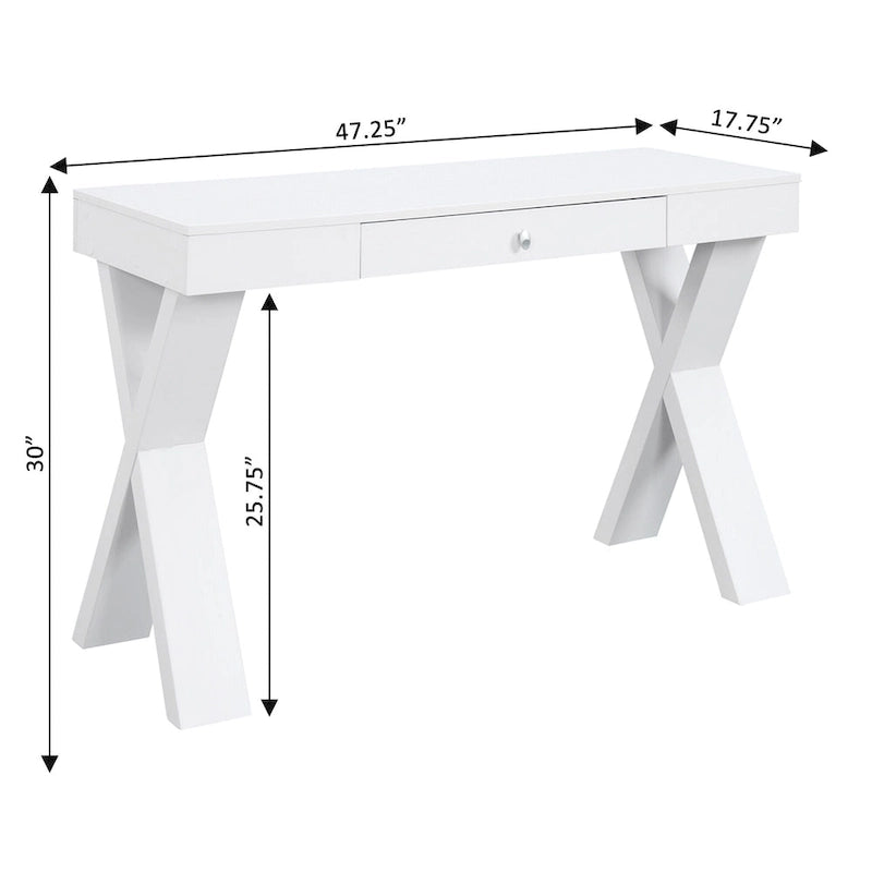 Bureau Newport de Convenience Concepts avec tiroir