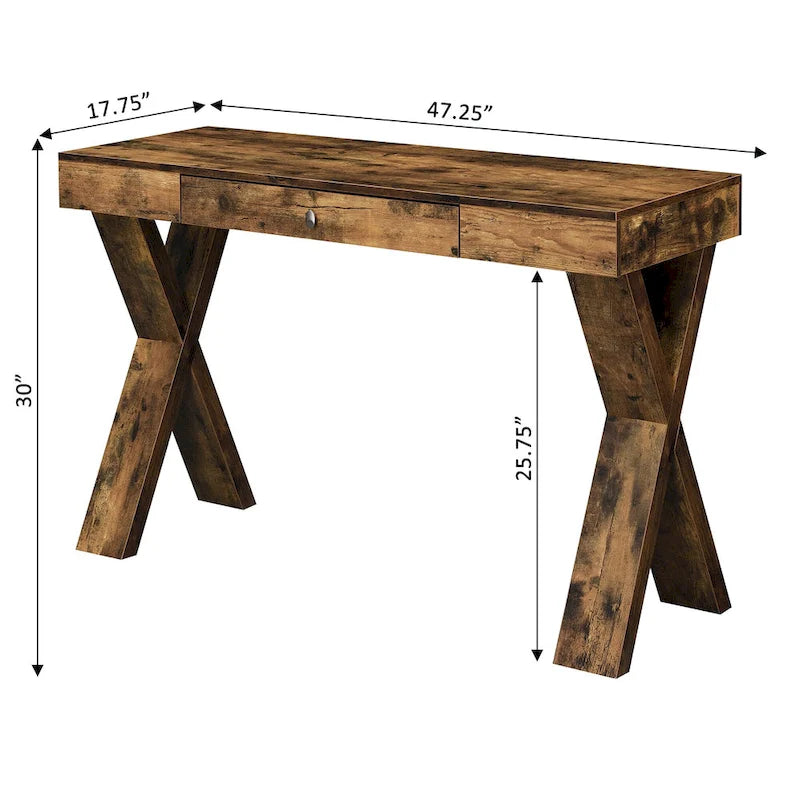 Bureau Newport de Convenience Concepts avec tiroir