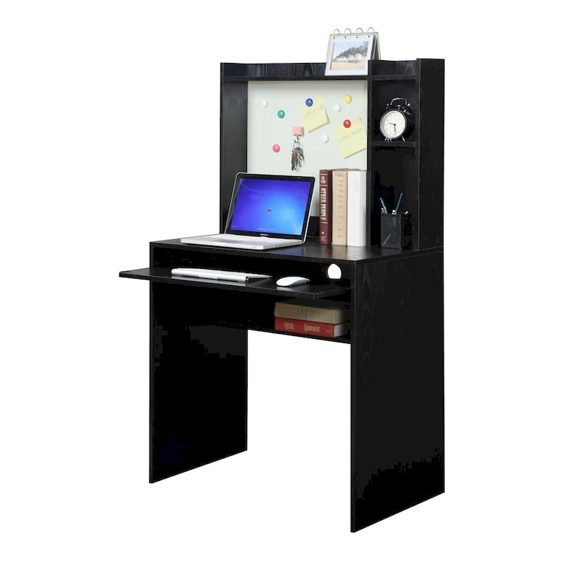 Bureau d'étudiant Designs2Go de Convenience Concepts avec tableau d'affichage magnétique et étagères