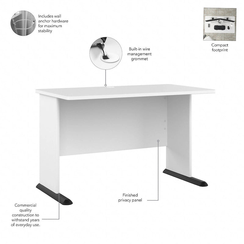 Bureau informatique Studio A 48W de Bush Business Furniture