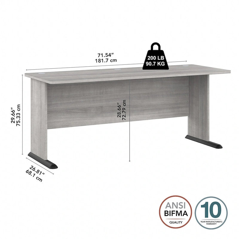 Bureau informatique 72W Studio A de Bush Business Furniture
