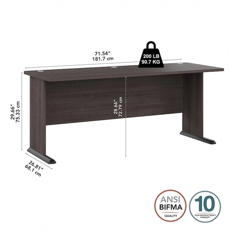 Bureau informatique 72W Studio A de Bush Business Furniture